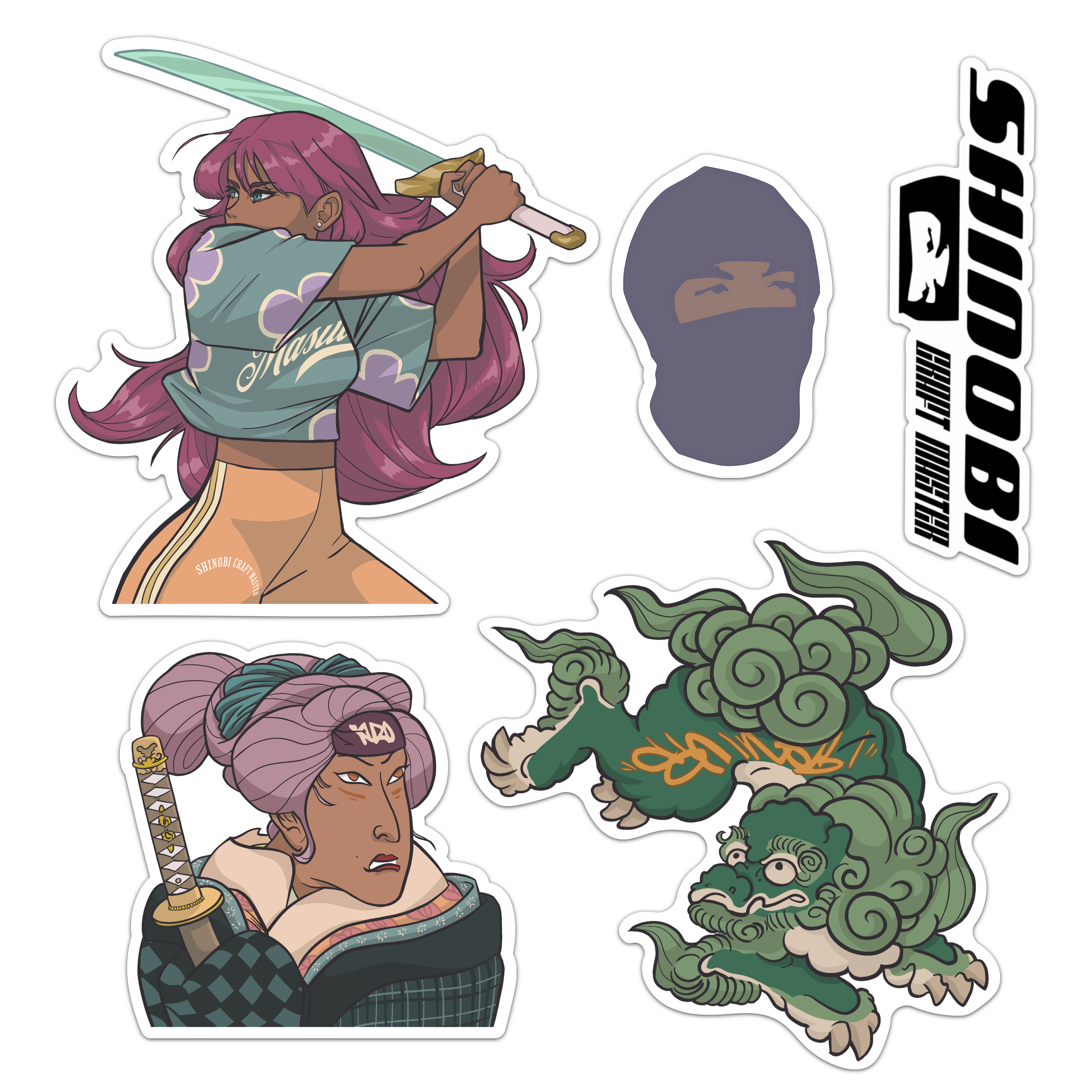 Cosmic Jade Legacy Sticker Pack